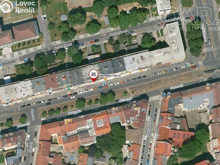 Pronájem bytu 2+1 Praha, Bělohorská 1396/38 č. 24