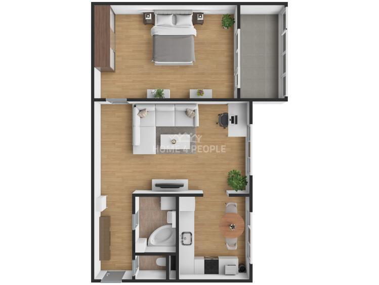 Prodej bytu 2+1 Kolín, Seifertova č. 17