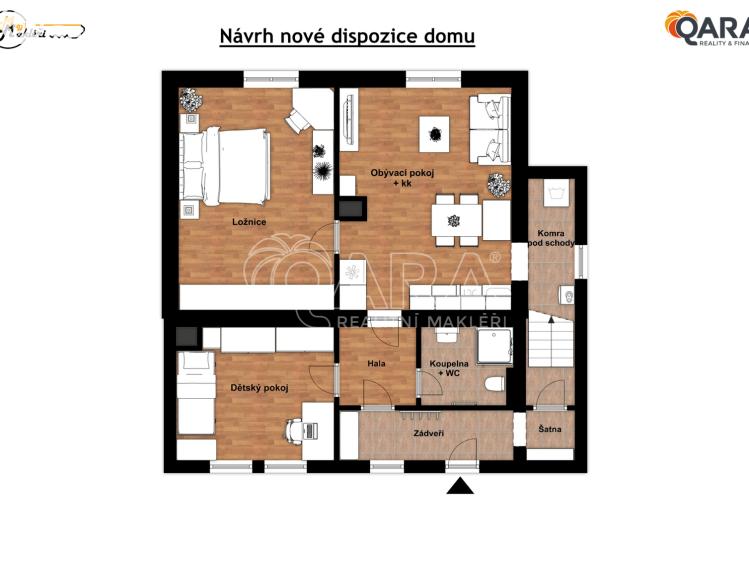 Prodej rodinného domu Hostomice, Dubinská 399 č. 25