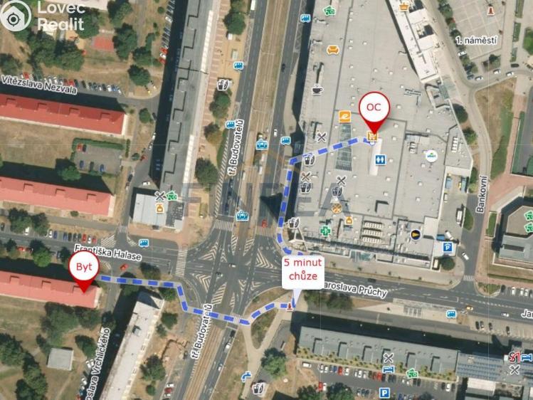 Prodej bytu 2+1 Most, Františka Halase č. 5