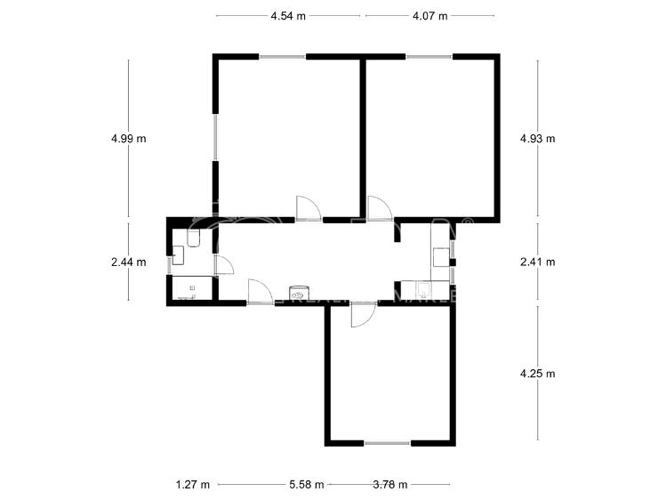 Аренда квартиры 3+1 Praha, V úvoze 155/10 č. 2