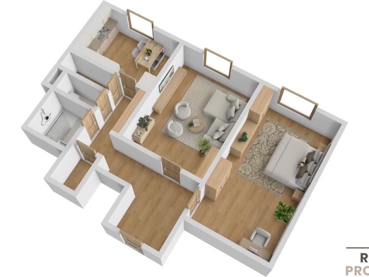 Pronájem bytu 2+1 Ostrava, Dětská 920/3 č. 32