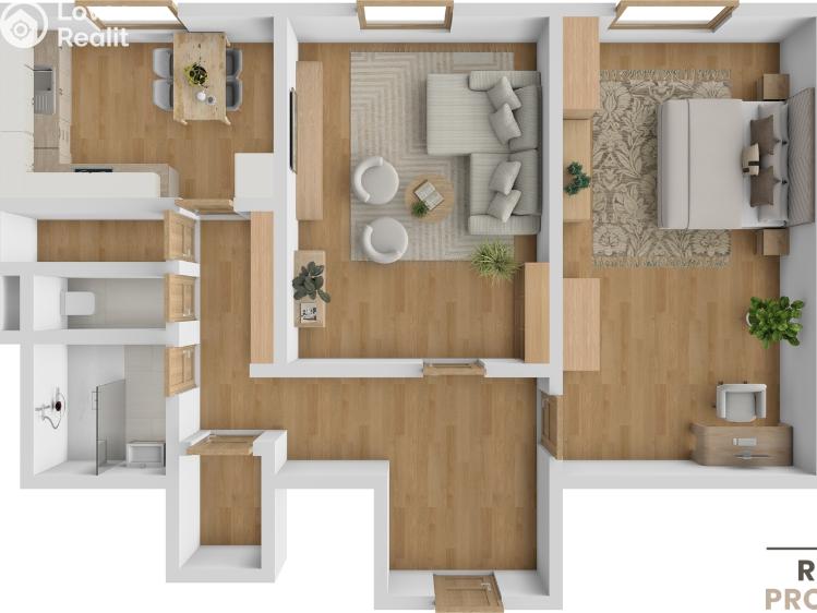 Pronájem bytu 2+1 Ostrava, Dětská 920/3 č. 33