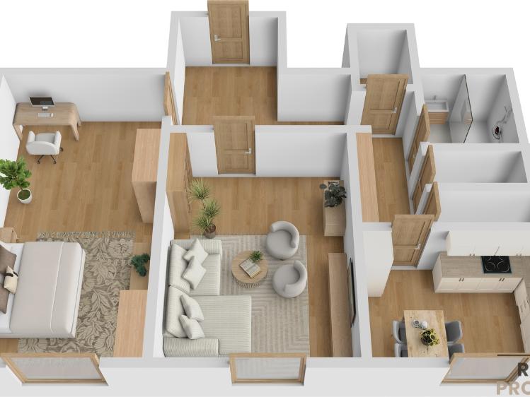 Pronájem bytu 2+1 Ostrava, Dětská 920/3 č. 34
