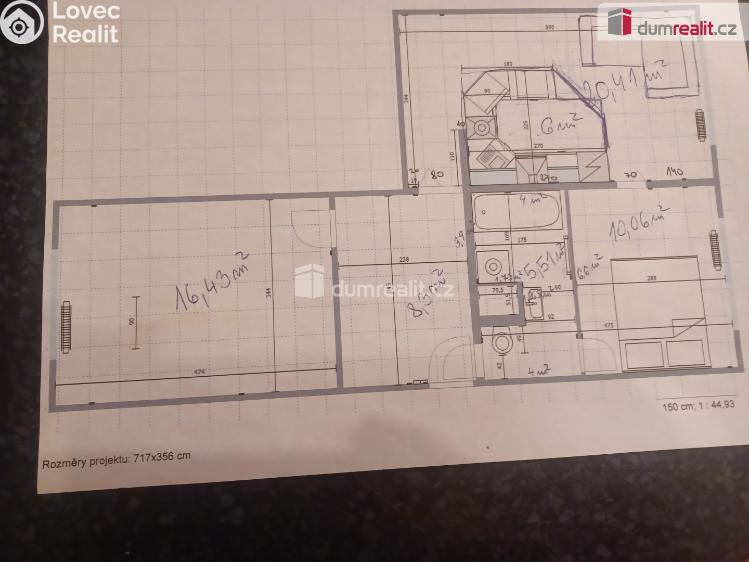 Prodej bytu 3+KK Jílové, Lipová č. 27