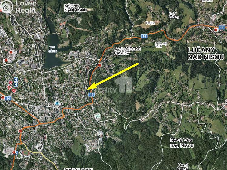 Prodej bytu 2+KK Jablonec nad Nisou, Pasecká č. 25