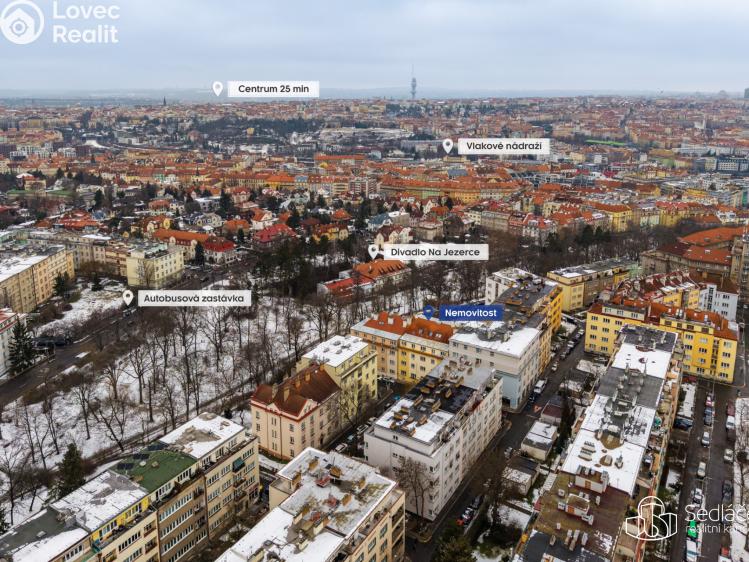 Prodej atypického bytu Praha, U Jezerky č. 23