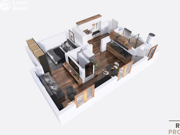 Sale apartment 1+KK Ostrava, Bachmačská 1228/7 č. 13