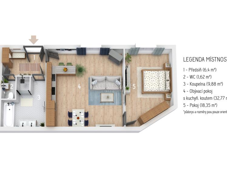 Rent family house Karlovy Vary, Mariánská č. 24