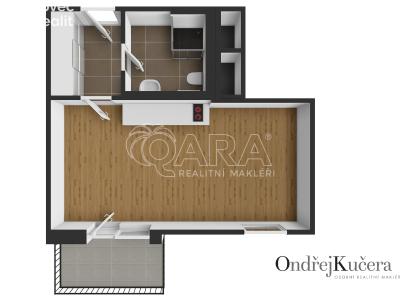 Rent apartment 1+KK Praha, Barvitiova č. 2