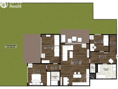 Pronájem bytu 4+KK Čelákovice, náměstí 5. května 2055 č. 4