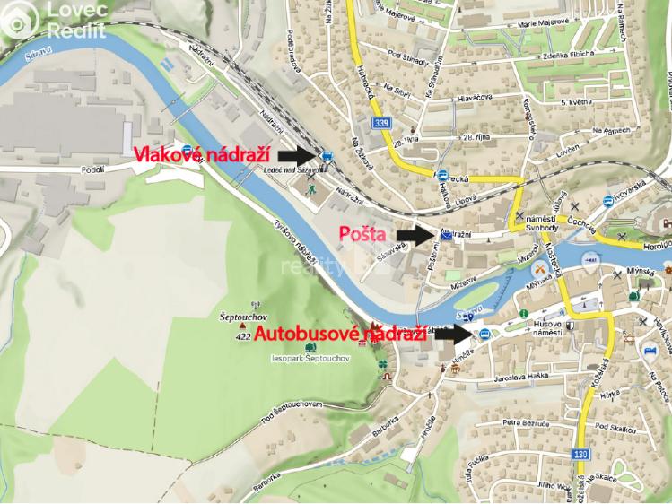 Pronájem kanceláře Ledeč nad Sázavou, Podolí č. 25