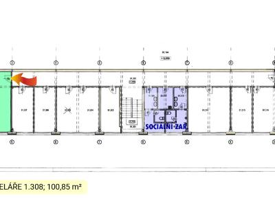 Pronájem kanceláře Ledeč nad Sázavou, Podolí č. 6