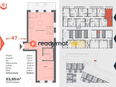 Prodej bytu 2+KK Břeclav č. 3