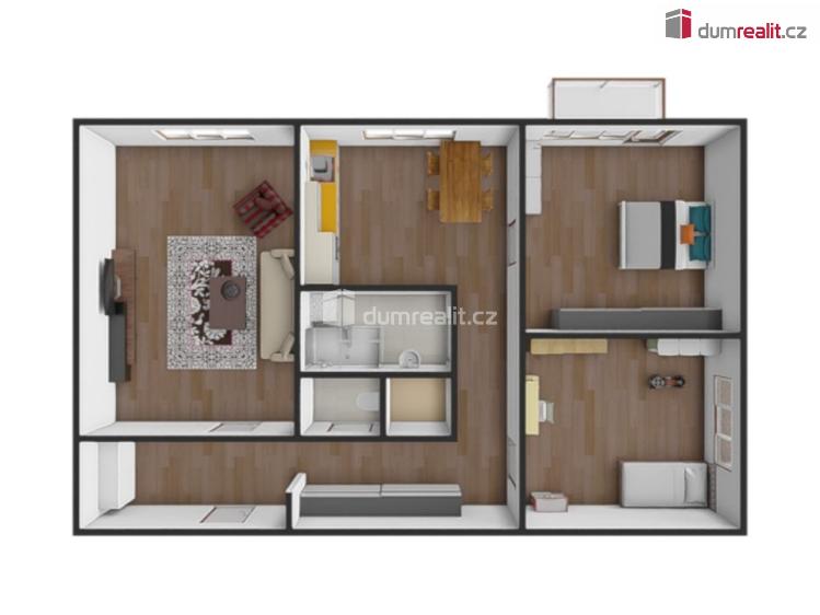Prodej bytu 3+1 Praha 10, Jabloňová č. 5
