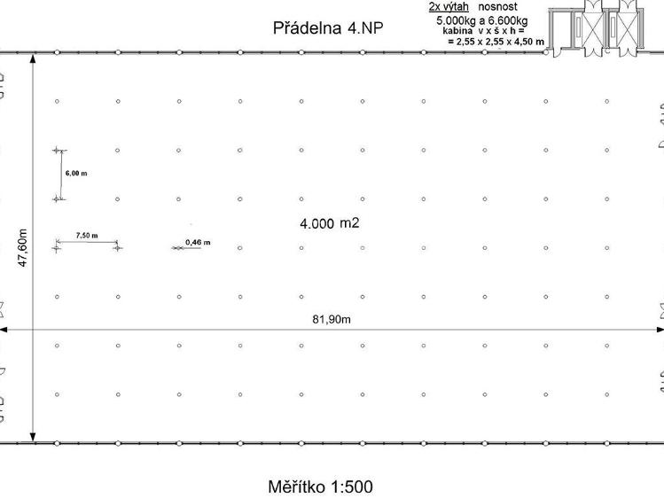 Rent warehouse Písek, U Vodárny č. 5