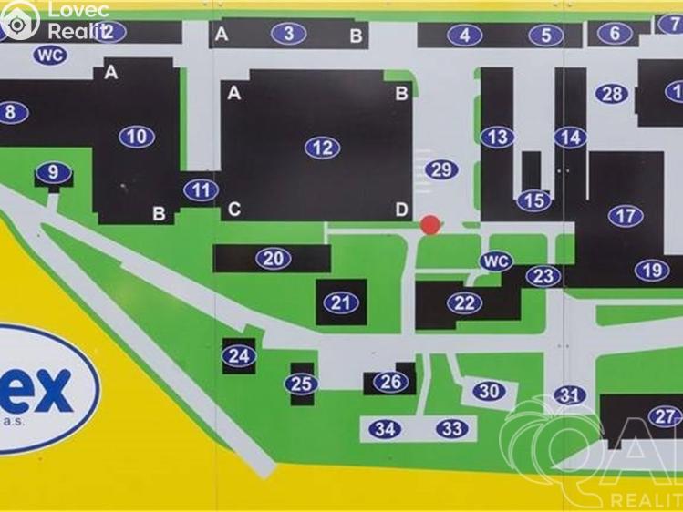 Rent warehouse Písek, U Vodárny č. 19