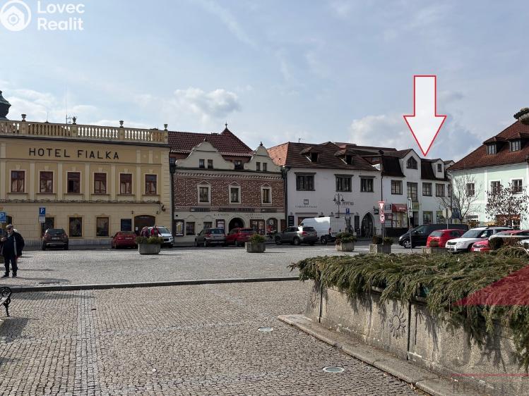 Prodej obchodního prostoru Sušice, náměstí Svobody 143 č. 22