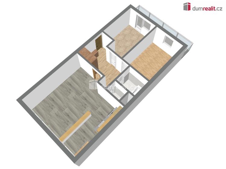 Prodej bytu 3+1 Roudnice nad Labem, Okružní č. 20