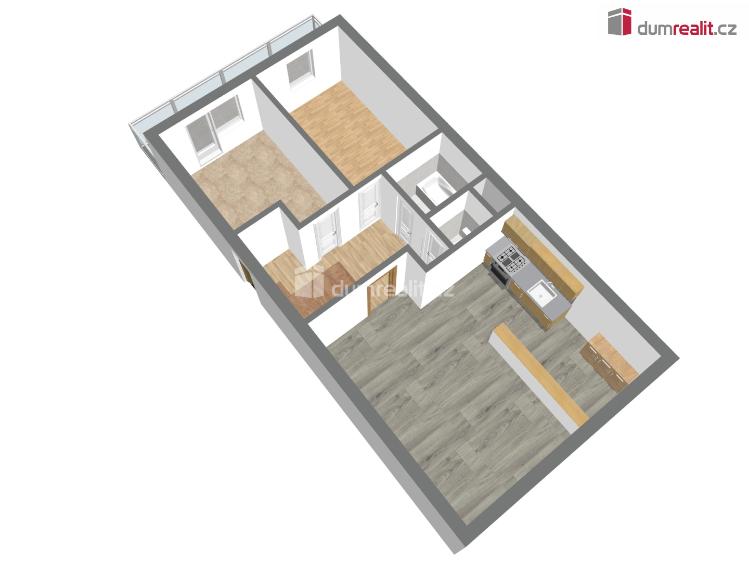Prodej bytu 3+1 Roudnice nad Labem, Okružní č. 21