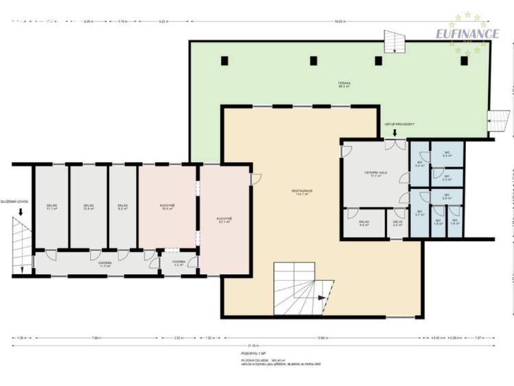 Продажа торгового помещеня Kralupy nad Vltavou, Hostivítova 971 č. 22