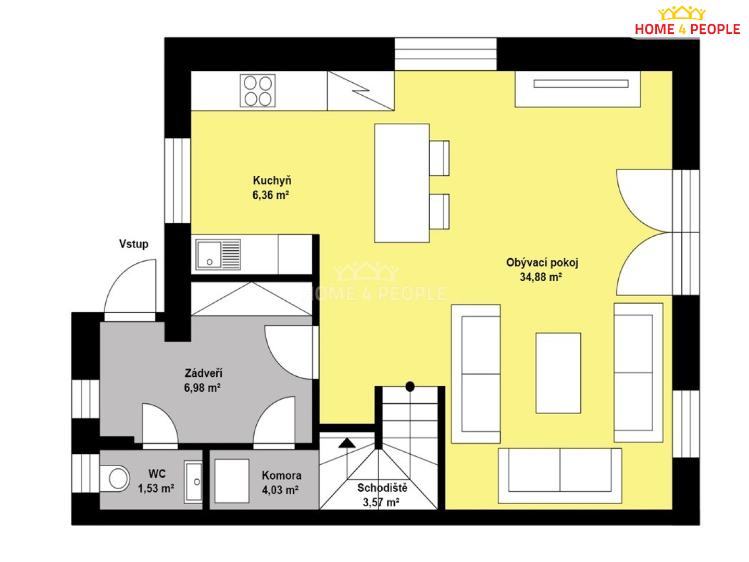 Prodej rodinného domu Jesenice, Šeříková č. 19