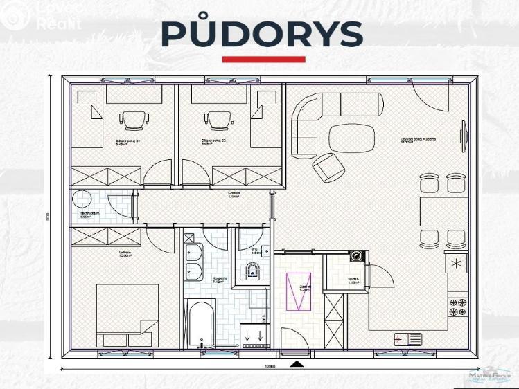 Prodej rodinného domu Černošice, Poštovní č. 6