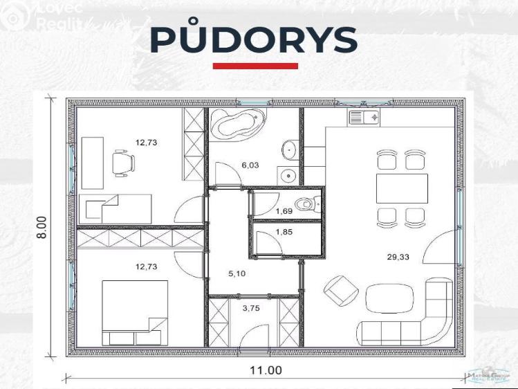 Prodej rodinného domu Brno, Josefská č. 6