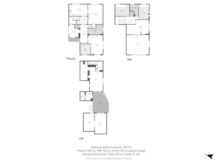 Sale family house Průhonice, Školní 42 č. 8