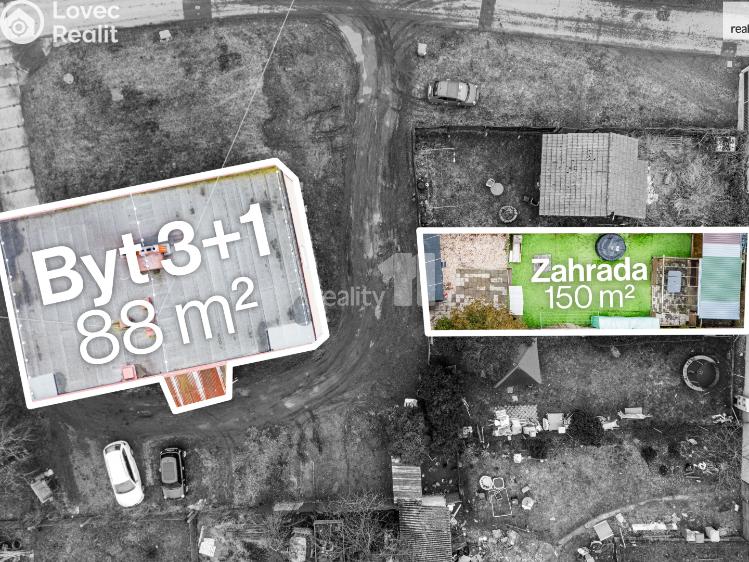 Prodej bytu 3+1 Veltruby, Bytovky č. 23