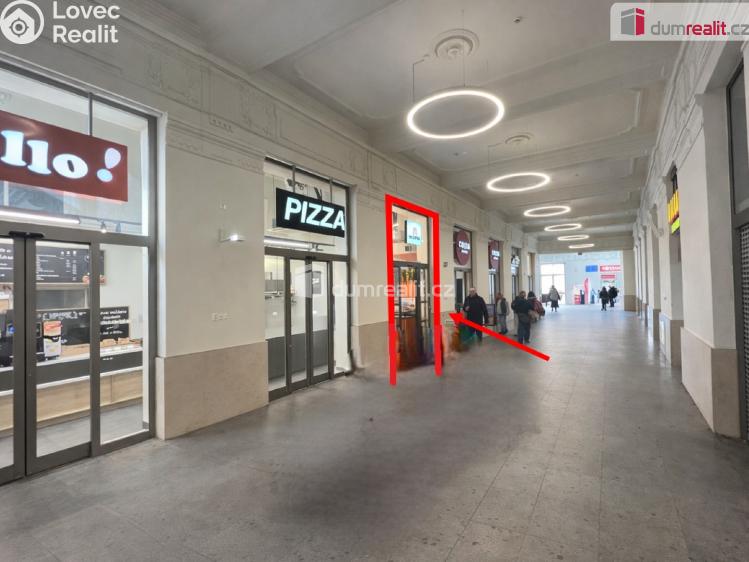 Pronájem obchodního prostoru Brno, Nádražní č. 1