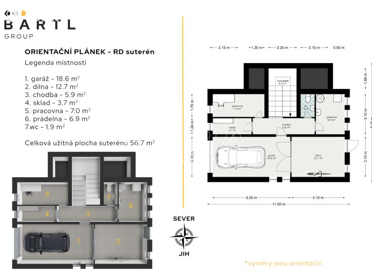 Аренда семейного дома Hluboká nad Vltavou, Janáčkova 985 č. 14