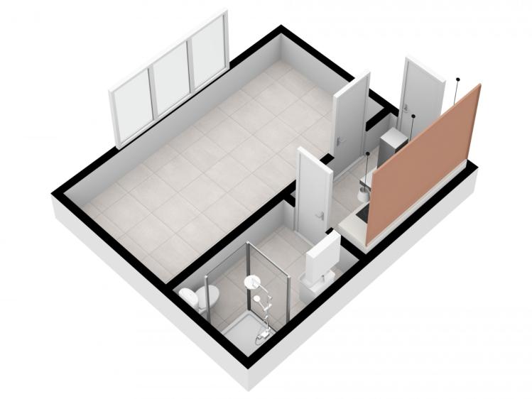 Pronájem bytu 1+KK Praha, Mezihoří č. 16