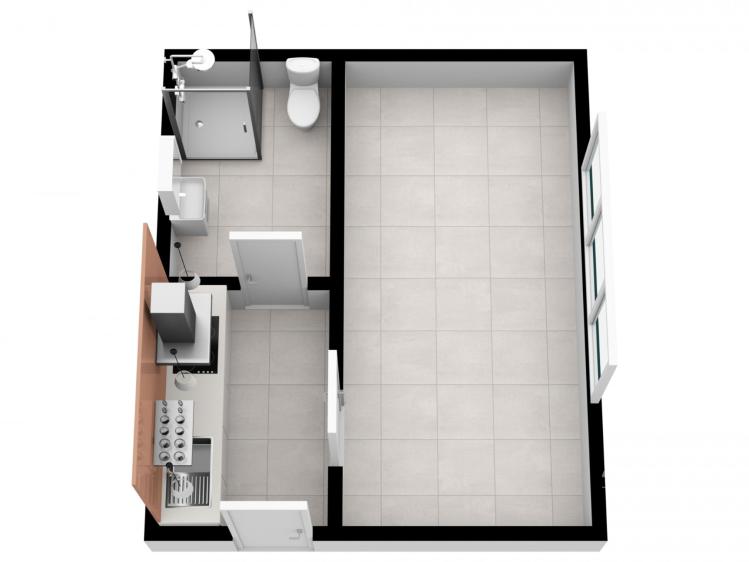 Pronájem bytu 1+KK Praha, Mezihoří č. 19