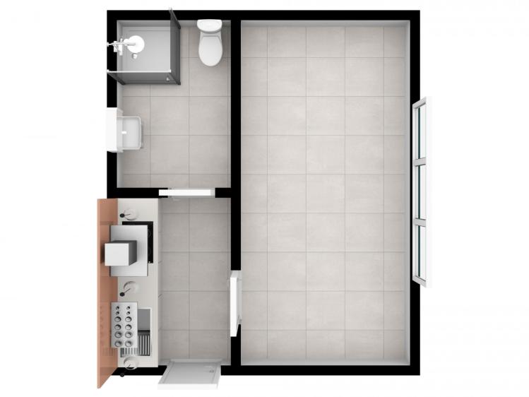 Pronájem bytu 1+KK Praha, Mezihoří č. 20