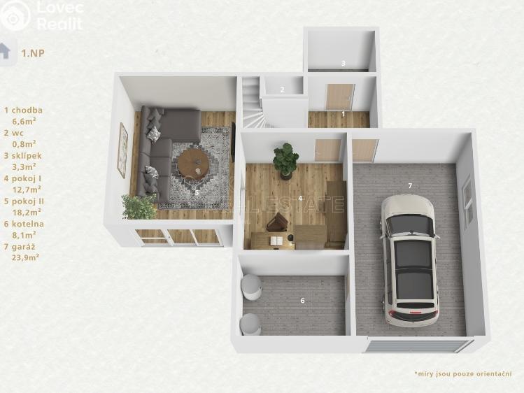 Sale family house Kyselka č. 19