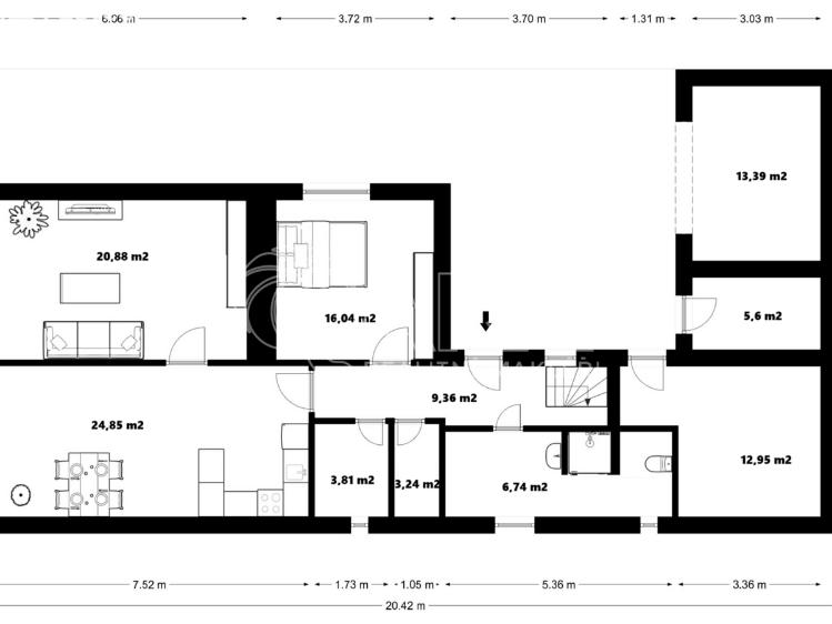 Sale family house Třebovle č. 24