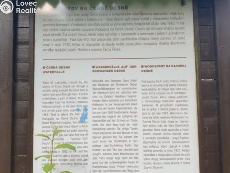 Продажа семейного дома Desná, Riedlova č. 13