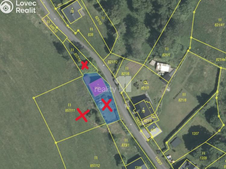 Prodej chalupy Horní Blatná, Lesní č. 25