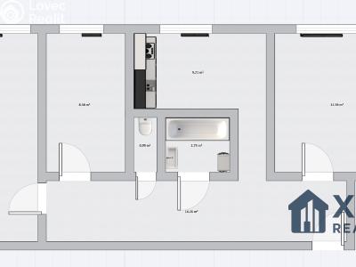 Prodej bytu 3+1 České Budějovice, V. Volfa č. 4