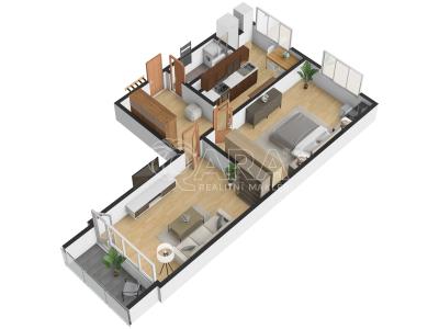 Pronájem bytu 2+1 Praha, Špirkova č. 4