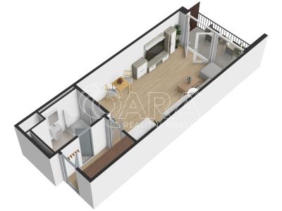 Pronájem bytu 1+KK Praha, Poděbradská č. 4