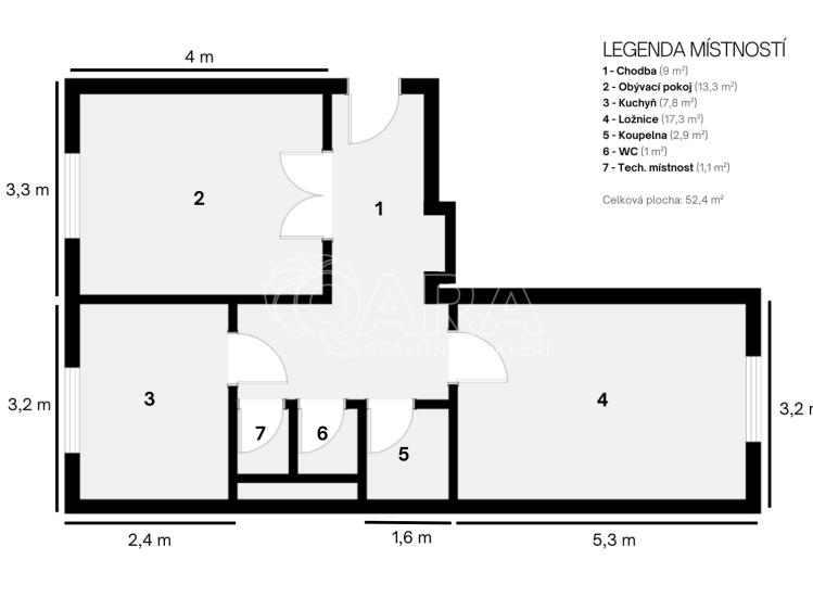 Prodej bytu 2+1 Ostrava, Sokolská třída 2441/38 č. 48