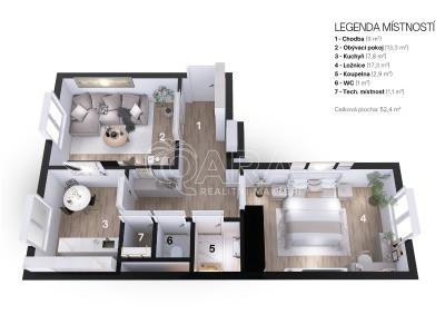 Продаж квартири 2+1 Ostrava, Sokolská třída č. 2