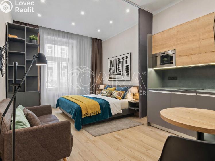 Prodej atypického bytu Praha, Mánesova 1105/46 č. 1