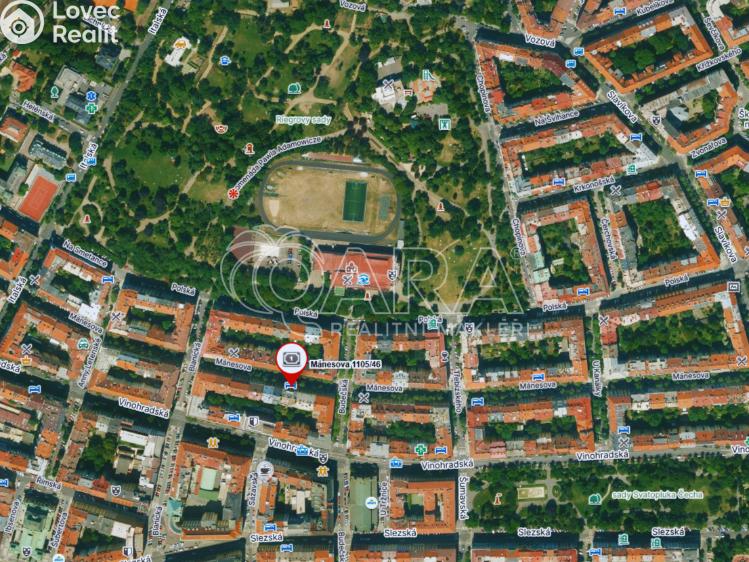 Prodej atypického bytu Praha, Mánesova 1105/46 č. 20