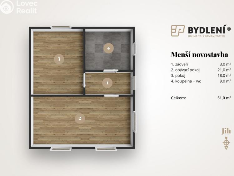 Продажа под ключ Chabařovice č. 4