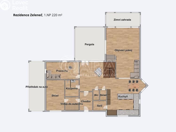 Prodej rodinného domu Zeleneč, Štefánikova 508 č. 35