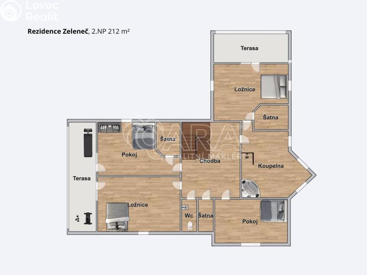 Prodej rodinného domu Zeleneč, Štefánikova 508 č. 36