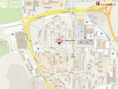 Rent apartment 1+KK České Budějovice, Fr. Ondříčka č. 5